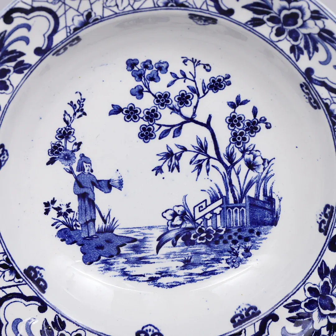 Seis platos hondos Rorstrand Shangai - Imagen 2