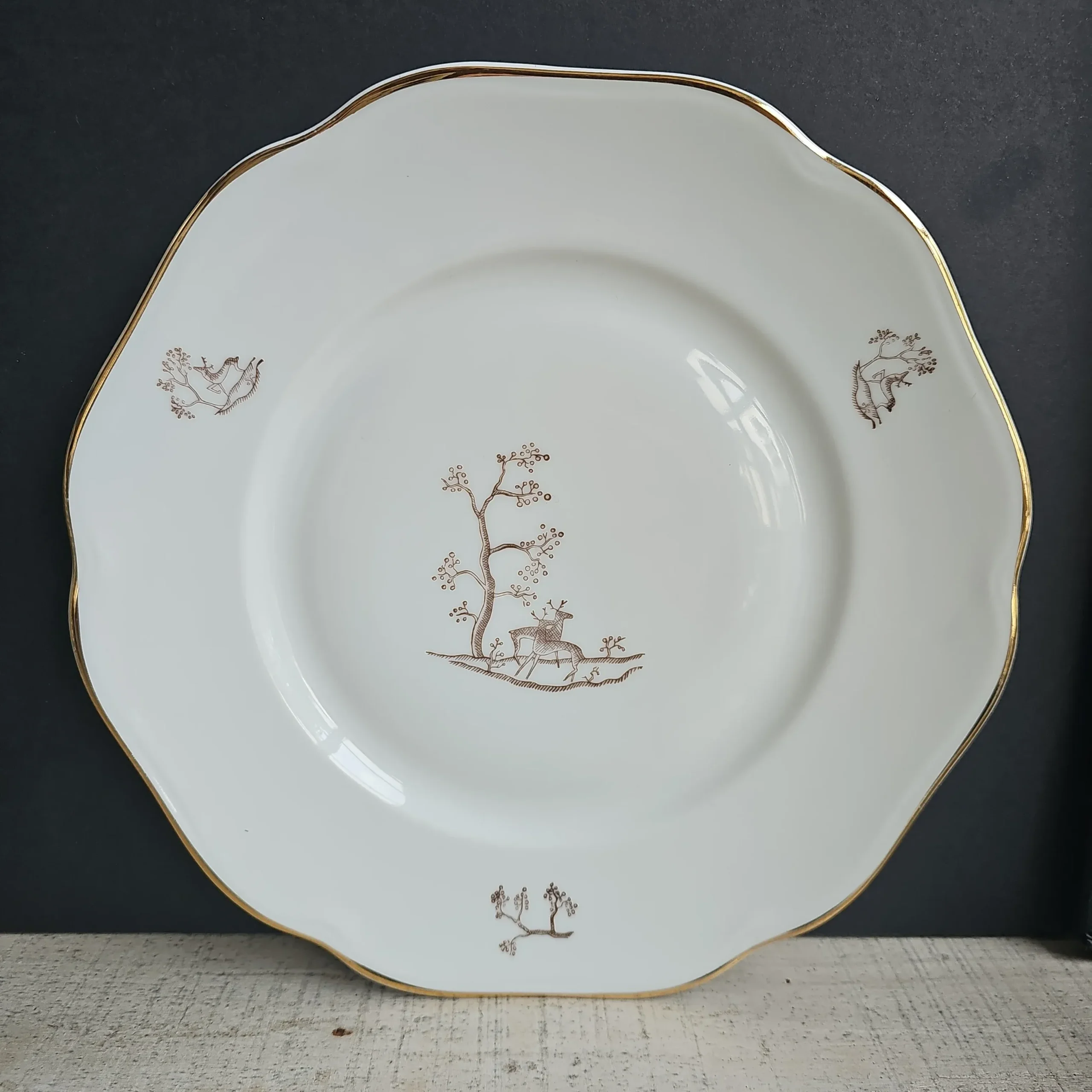 Conjunto de platos renos de FInlandia, para 12 - Imagen 5