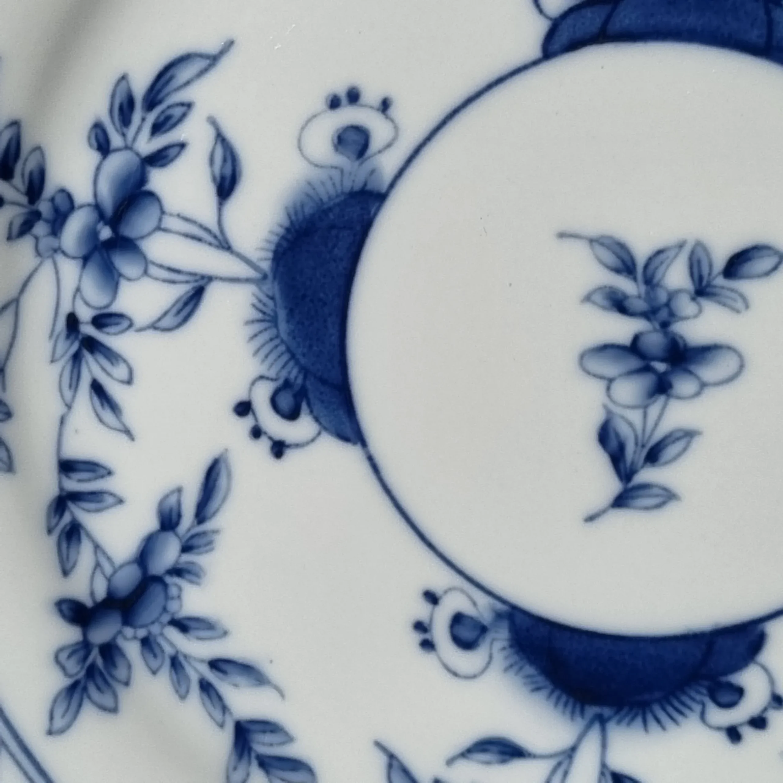 6 bajoplatos de porcelana blue and white - Imagen 3