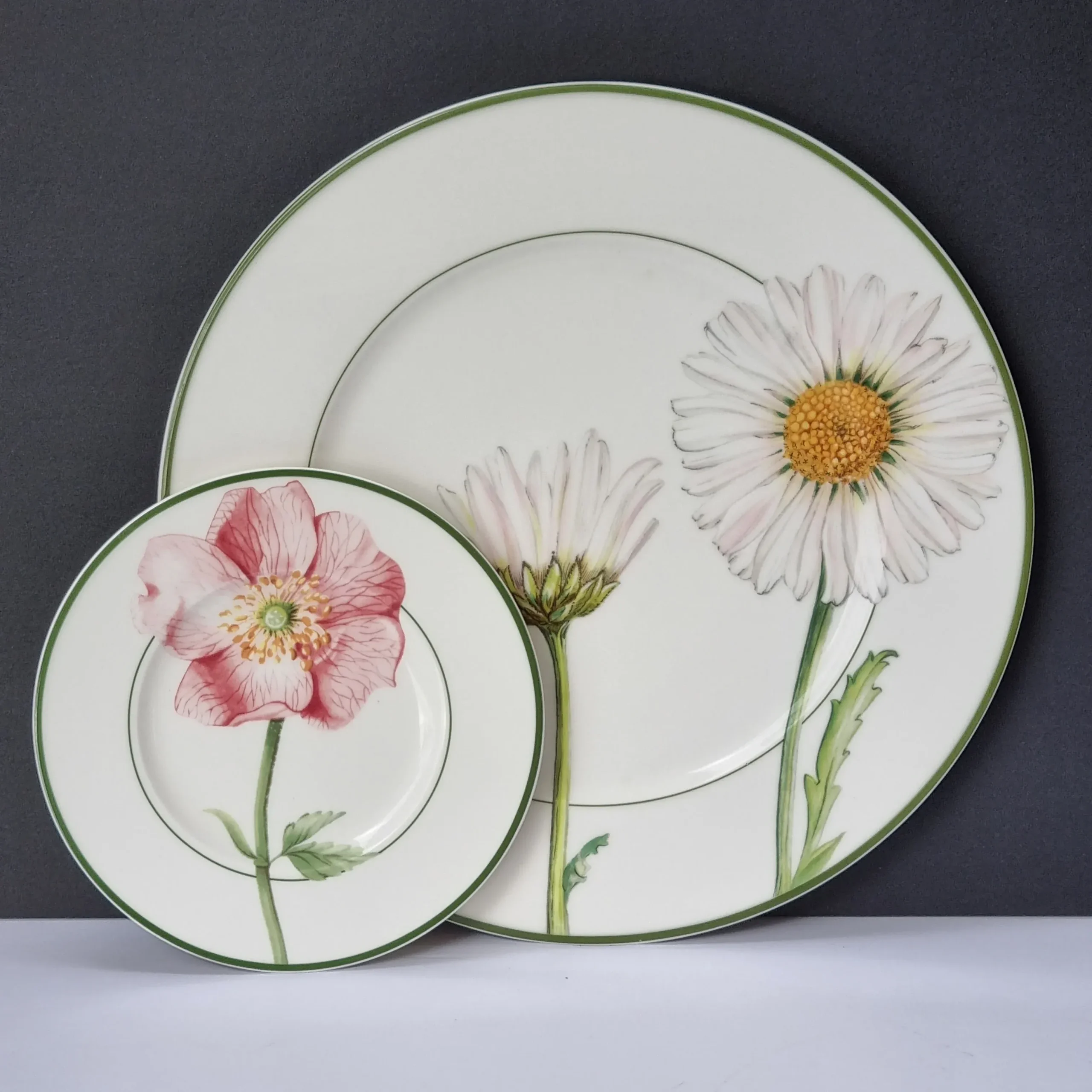 6 Bajoplatos Villeroy & Boch Flora Margarita - Imagen 5
