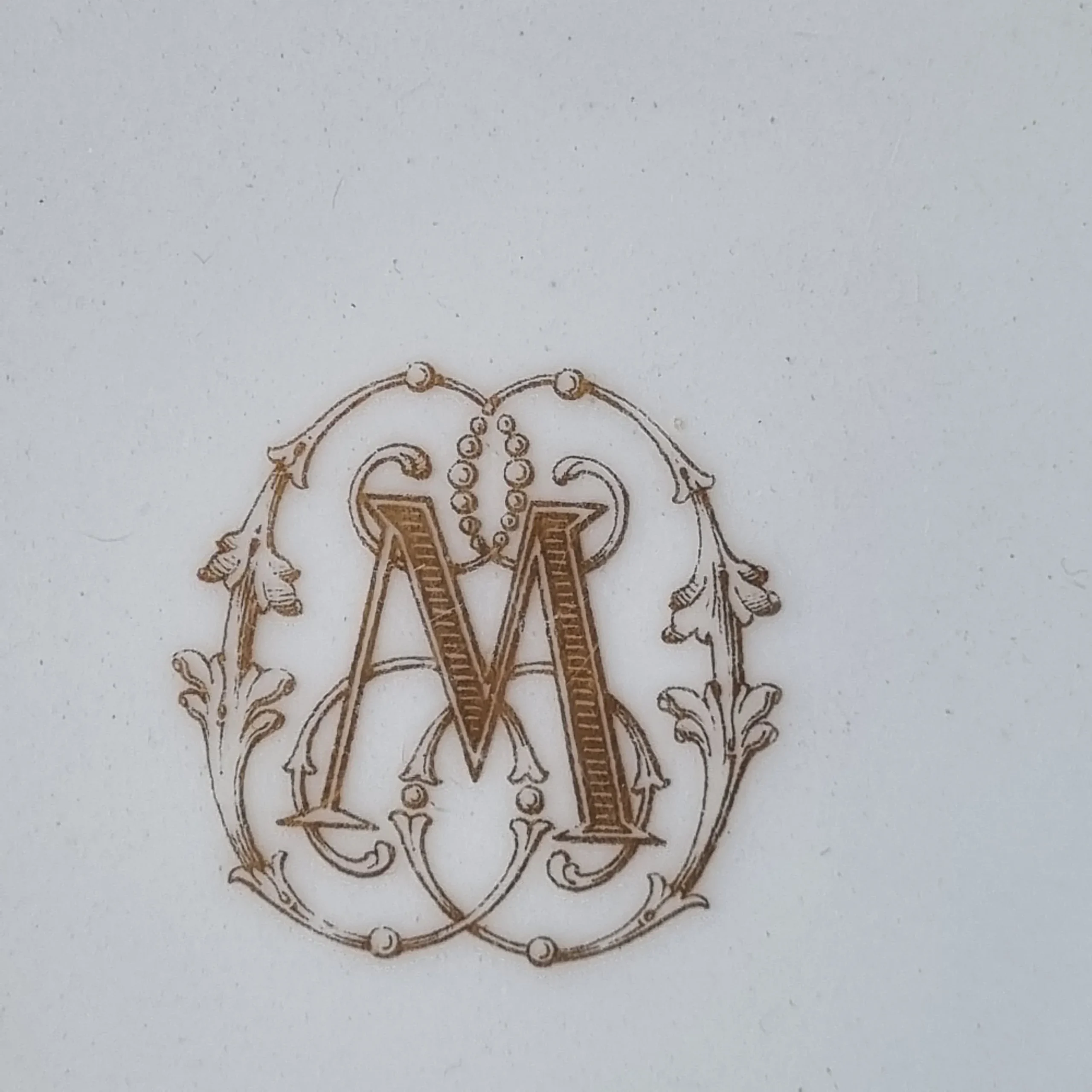 Juego de 8 platos hondos de Sevres, decorados por Macé, - Imagen 2