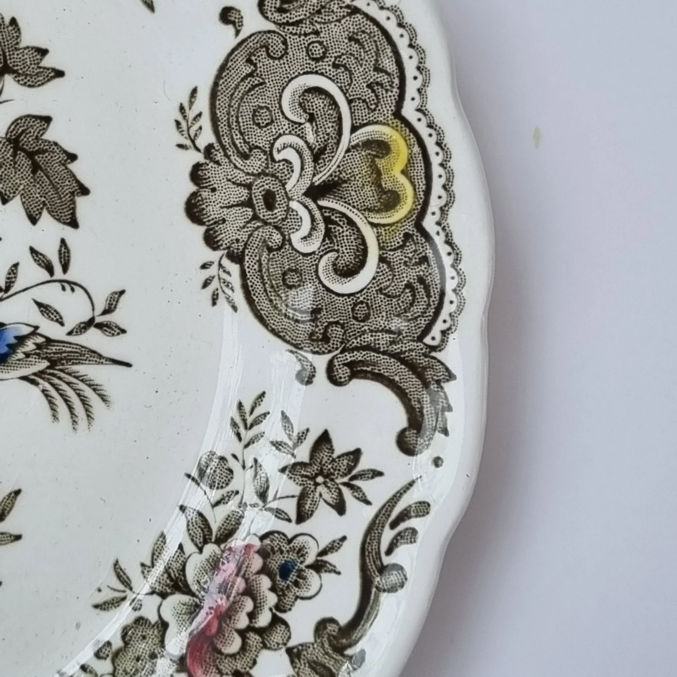 8 platos de repostería Windsor de Ridgway - Imagen 4