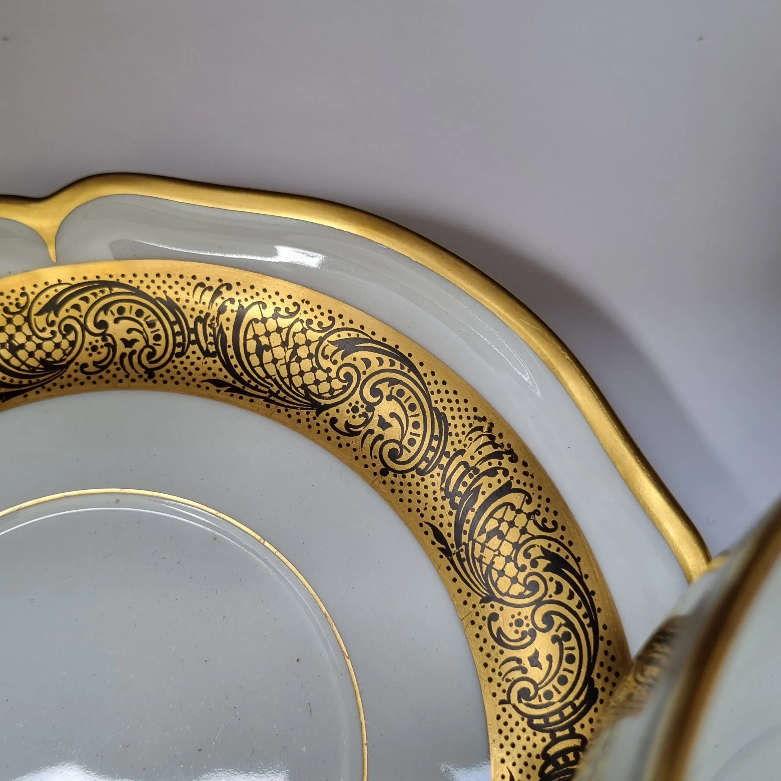 12 juegos de tazas de consomé de Limoges - Imagen 3