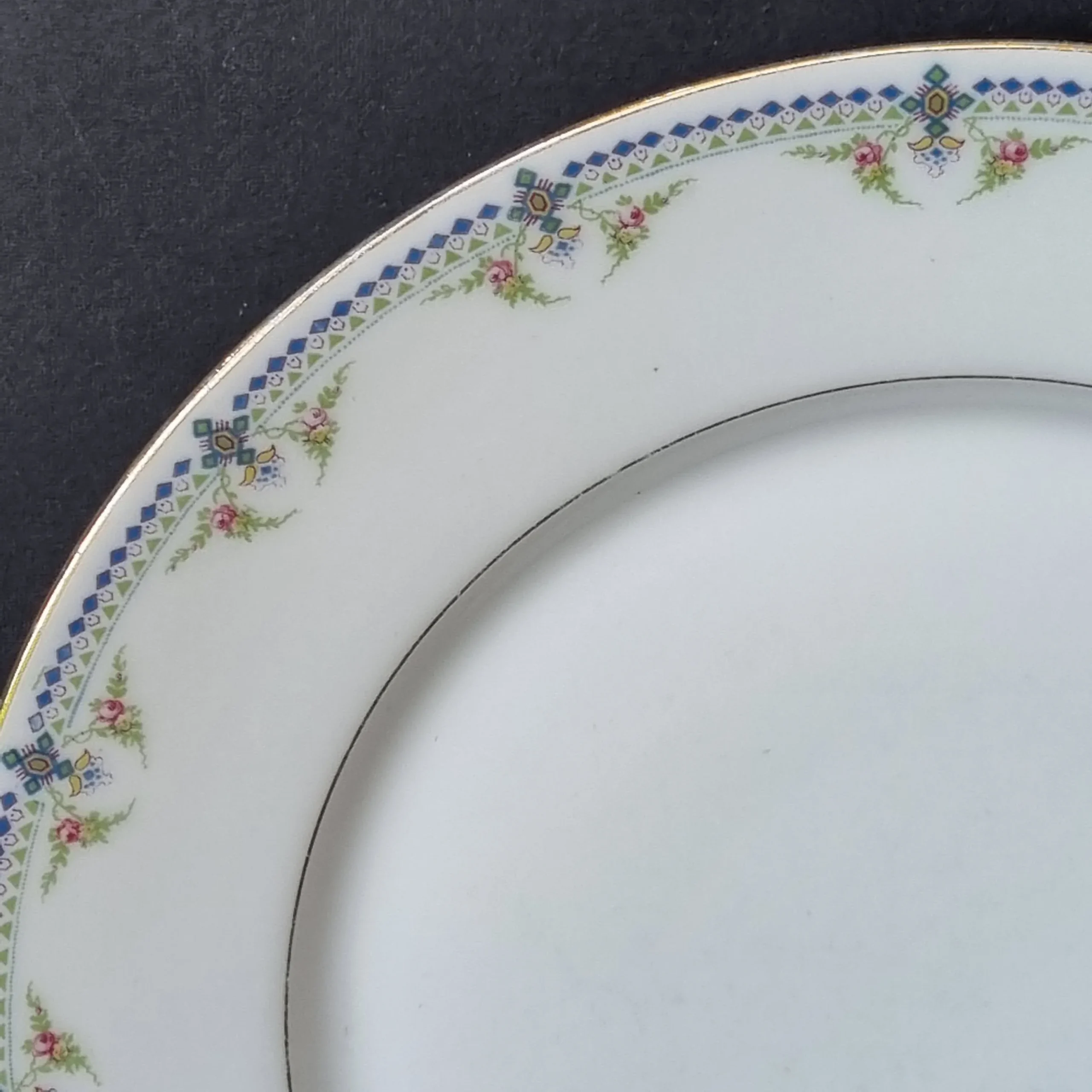 6 platos de porcelana de Limoges, Avricourt - Imagen 2