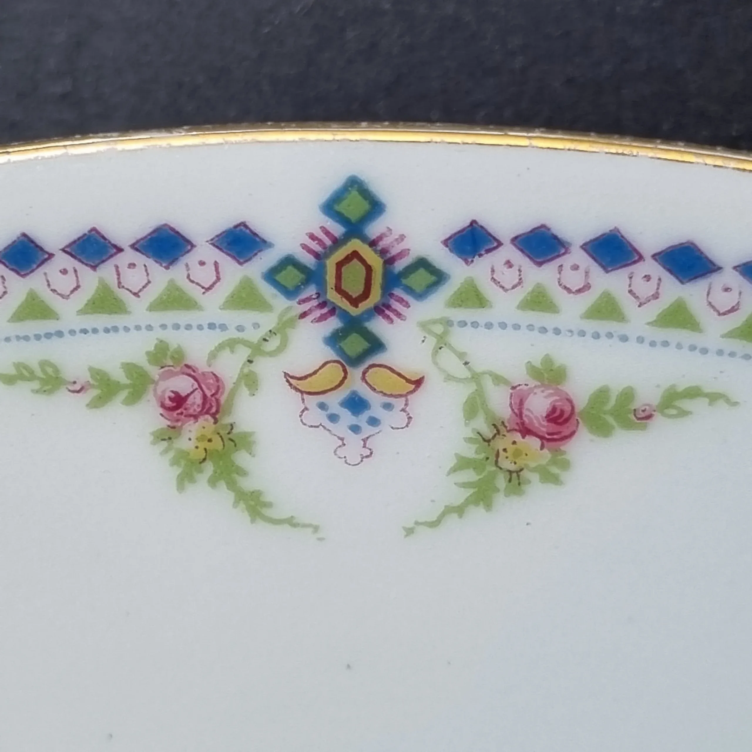 6 platos de porcelana de Limoges, Avricourt - Imagen 3