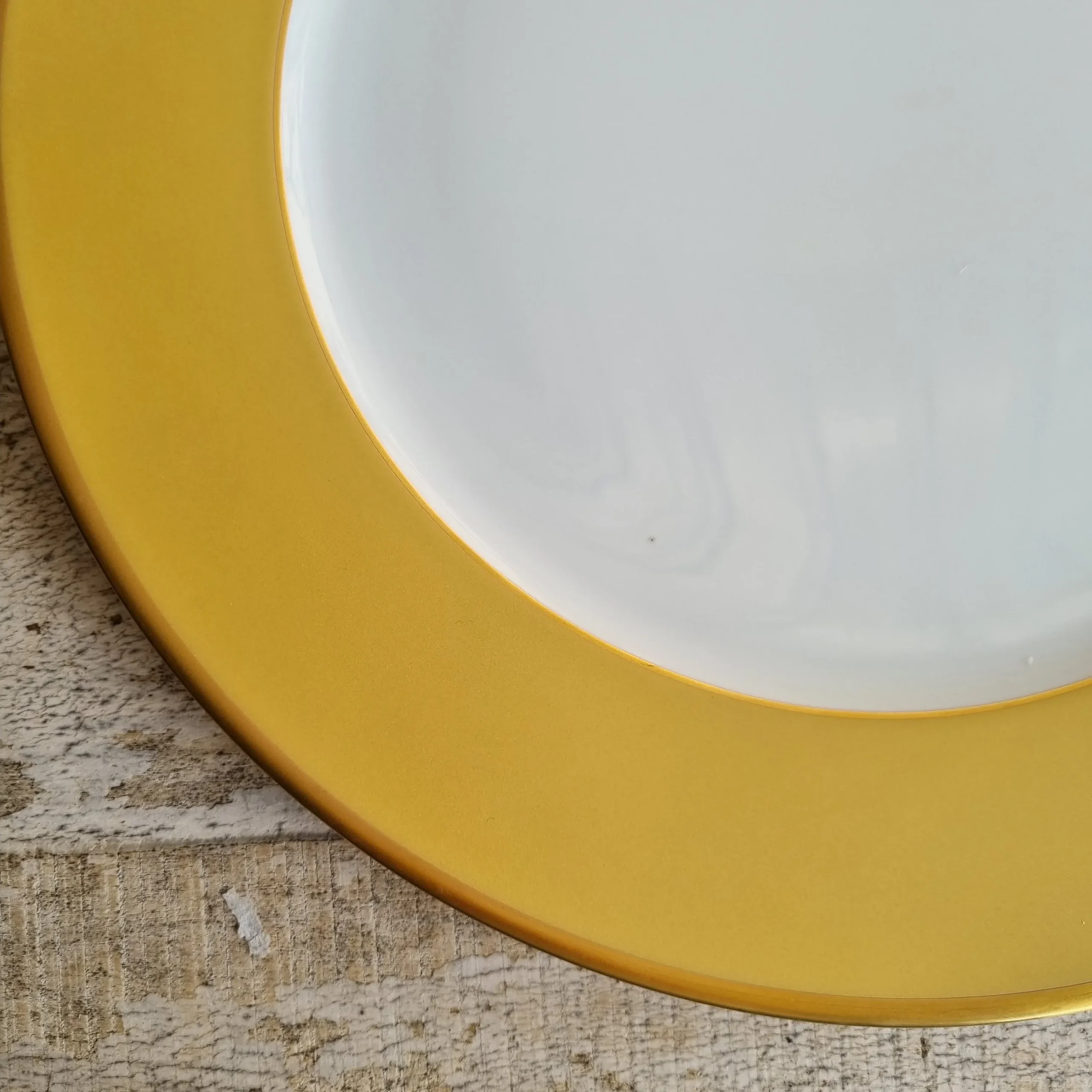 6 bajoplatos Haviland oro - Imagen 4