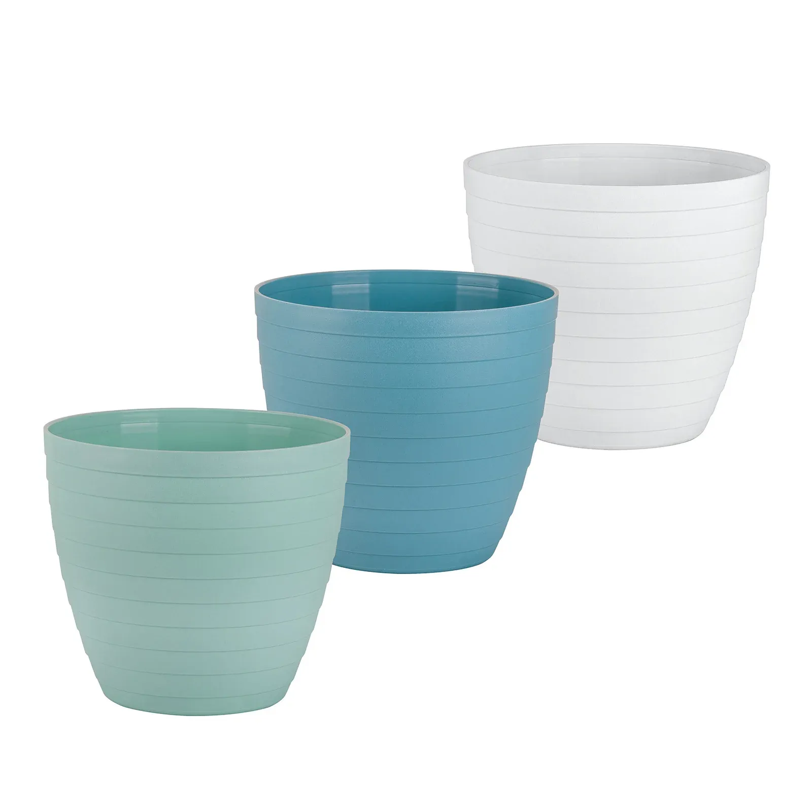 Maceta Florencia 15 cm Escalones - Soft Colors