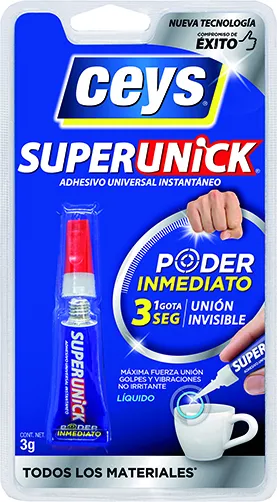 Pegamento poder inmediato Ceys Superunick