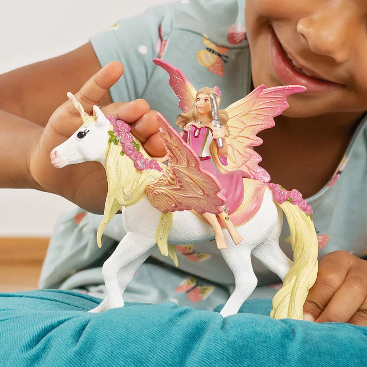 Hada Feya con unicornio pegaso - Imagen 2