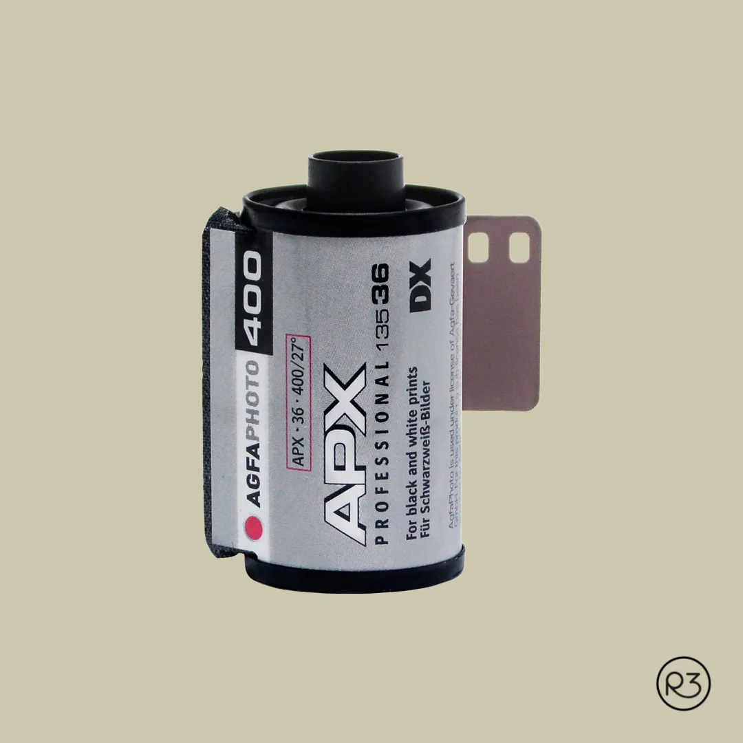 AgfaPhoto APX 400 Professional 35mm película negativa ByN de 36 exp.