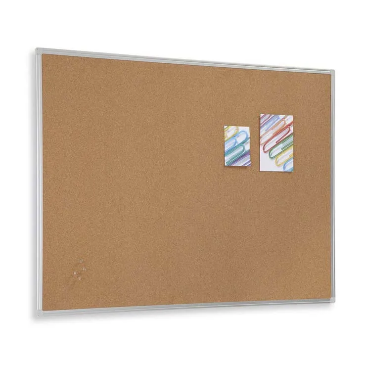 Tablero de anuncios BASIC Corcho Natural – Marco color Plata - Imagen 8