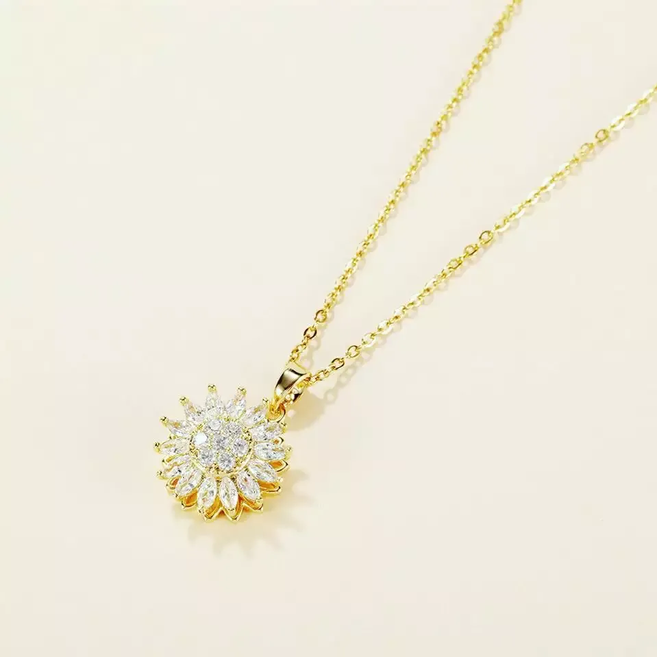 Sunflower Necklace - Imagen 5