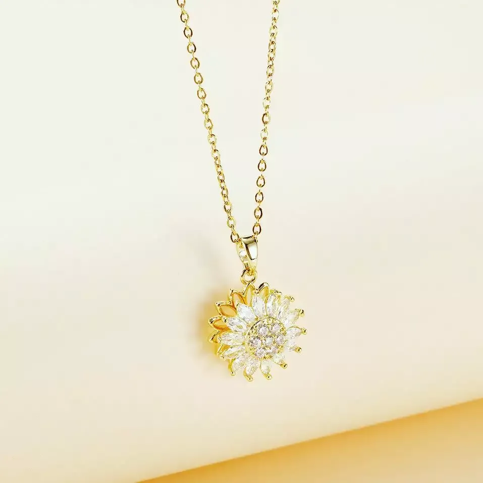 Sunflower Necklace - Imagen 8