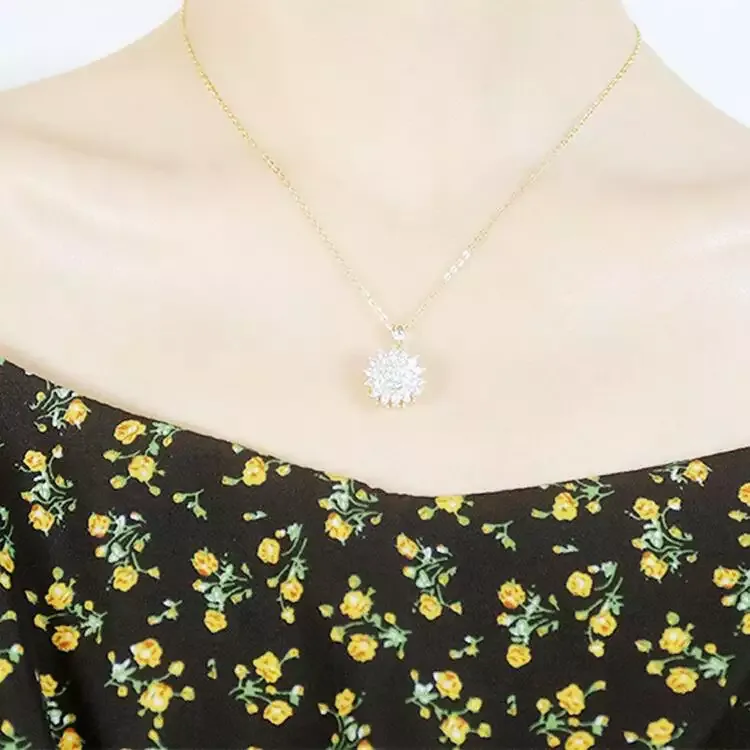 Sunflower Necklace - Imagen 6