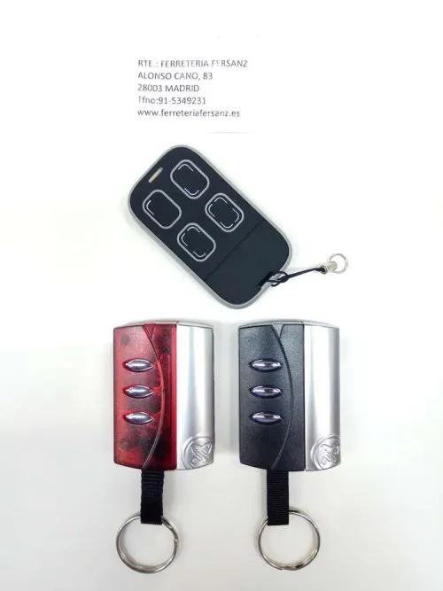 MANDO GARAJE AUTOCOPIA COMPATIBLE CON PUJOL VARIO TODOS LOS MODELOS MULTI ZAR