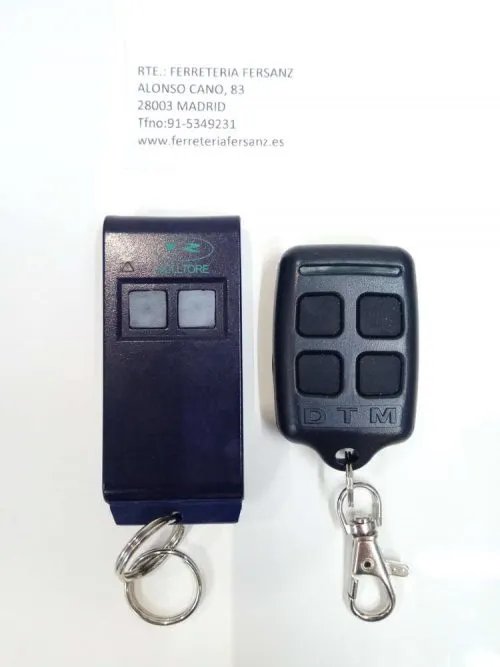 MANDO GARAJE COMPATIBLE CON ROLLTORE MPSTF2E MPSTF4E