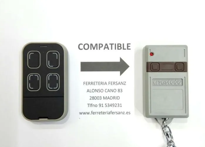 MANDO GARAJE COMPATIBLE AUTOCOPIA CON CELINSA TRIESTADO MULTI ZAR
