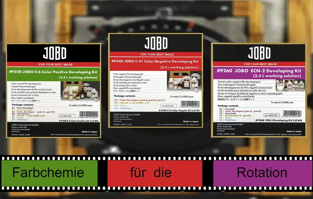 JOBO kit de revelado E-6 (2,5 litros) - Imagen 2