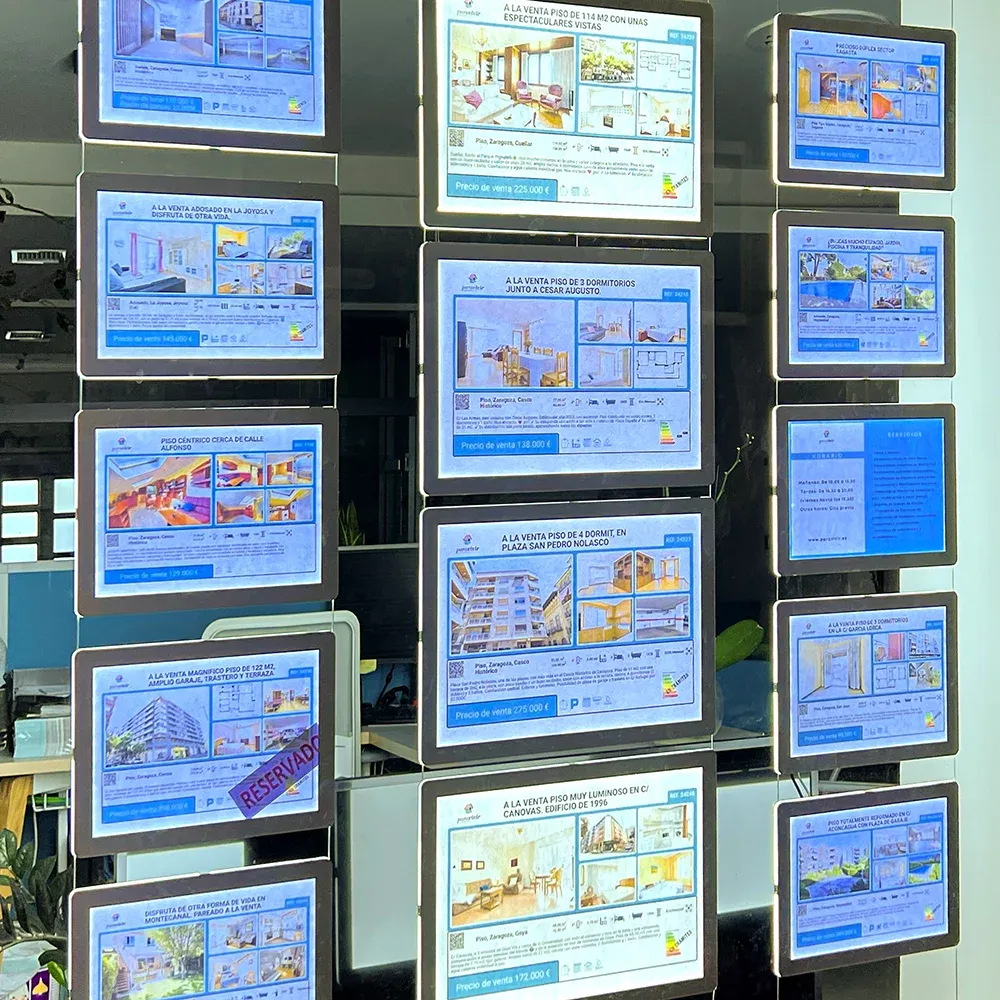 Carpetas LED para escaparate Pack MIX – DIN A4-A3 - Imagen 2