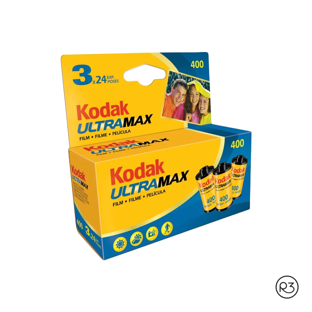Kodak ULTRAMAX 400 35mm-24 exp. x3 C-41 TRIPLE PACK