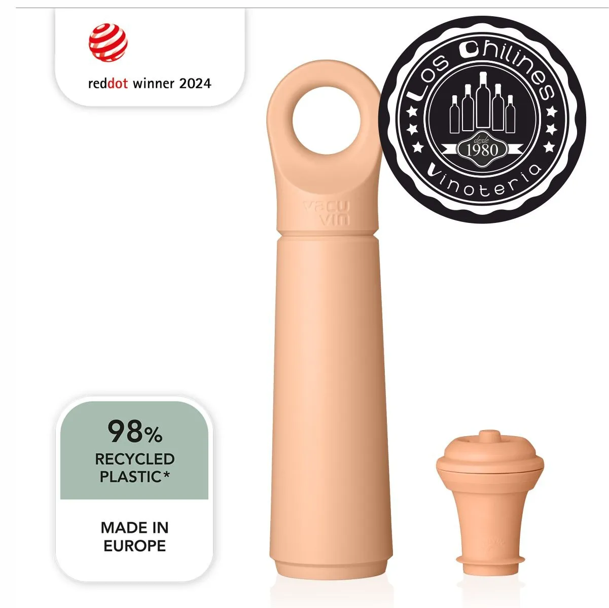 Bomba de vacío «Loop» Arena | 1 tapón - Imagen 5