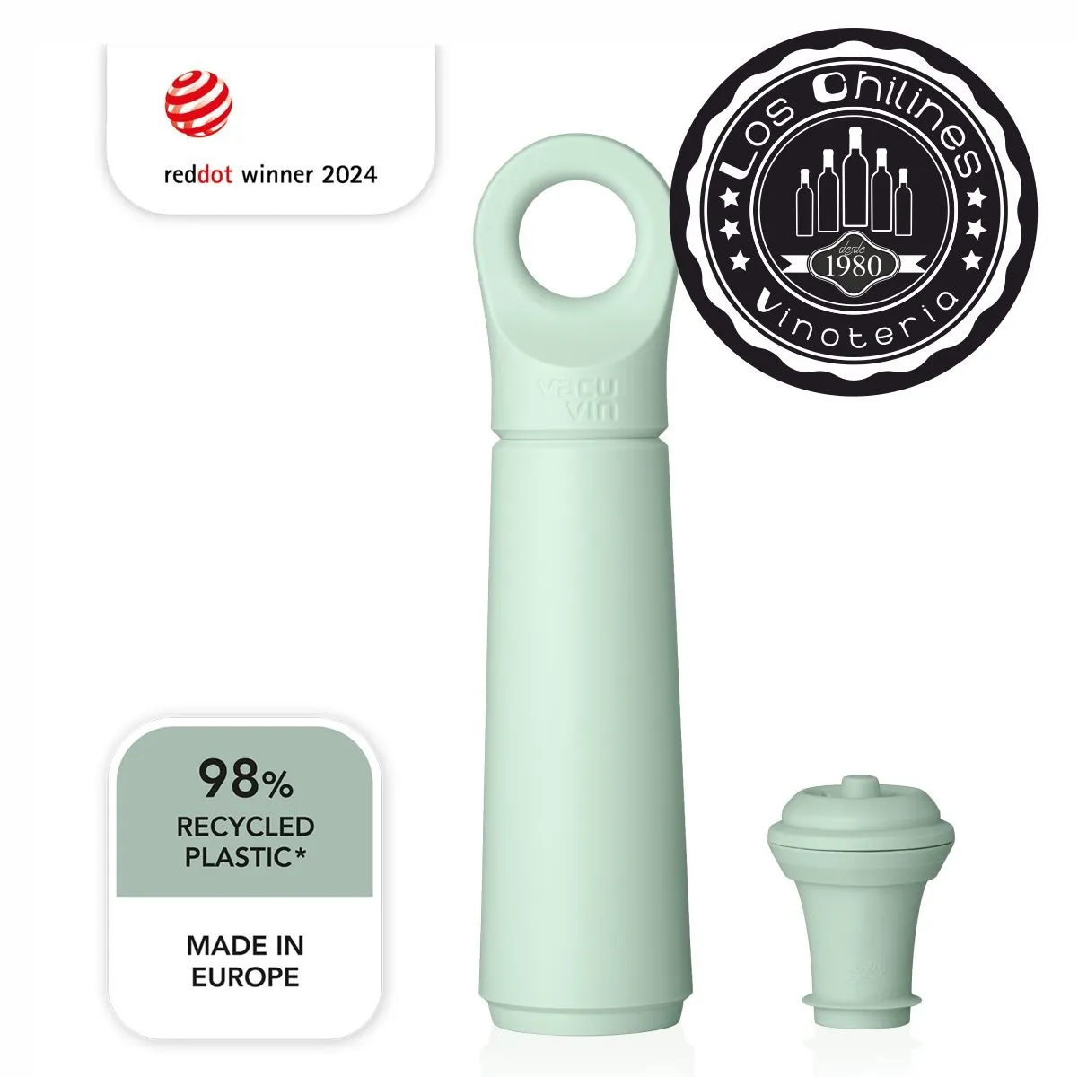 Bomba de vacío «Loop» Arena | 1 tapón - Imagen 4