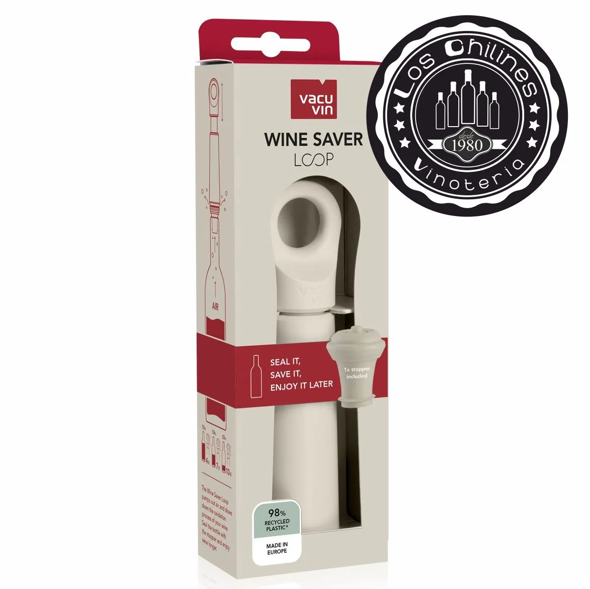 Bomba de vacío «Loop» Arena | 1 tapón