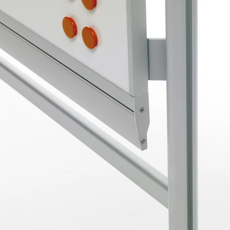 Pizarra de Pie ZENIT WHITE Magnética – Soporte en «Y» Acero Vitrificado – Lisa - Imagen 4