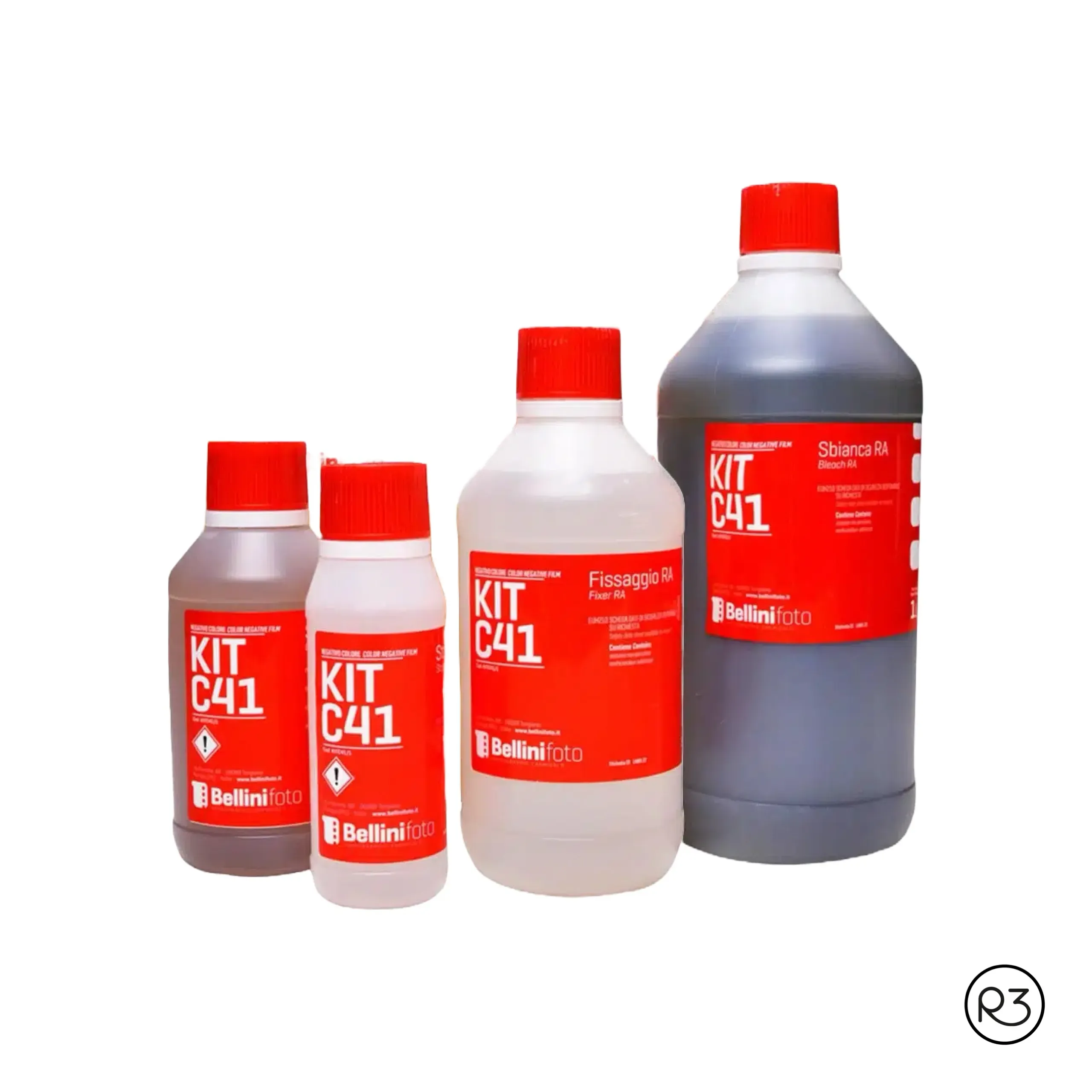 Bellini kit de revelado C-41 1 litro