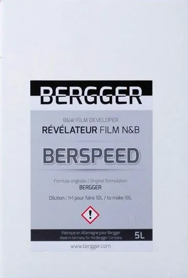 Bergger BerSpeed revelador en polvo para película ByN 5 litros