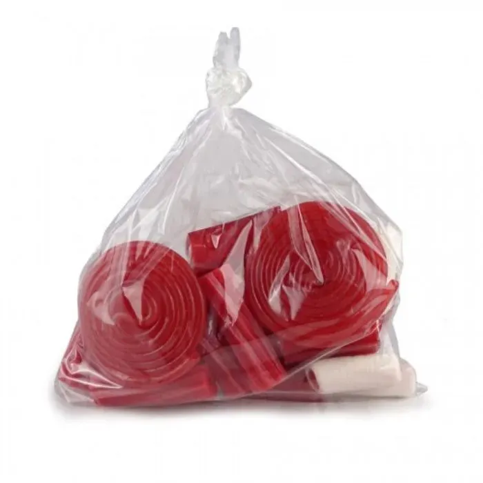 Bolsas polietileno sin cierre.