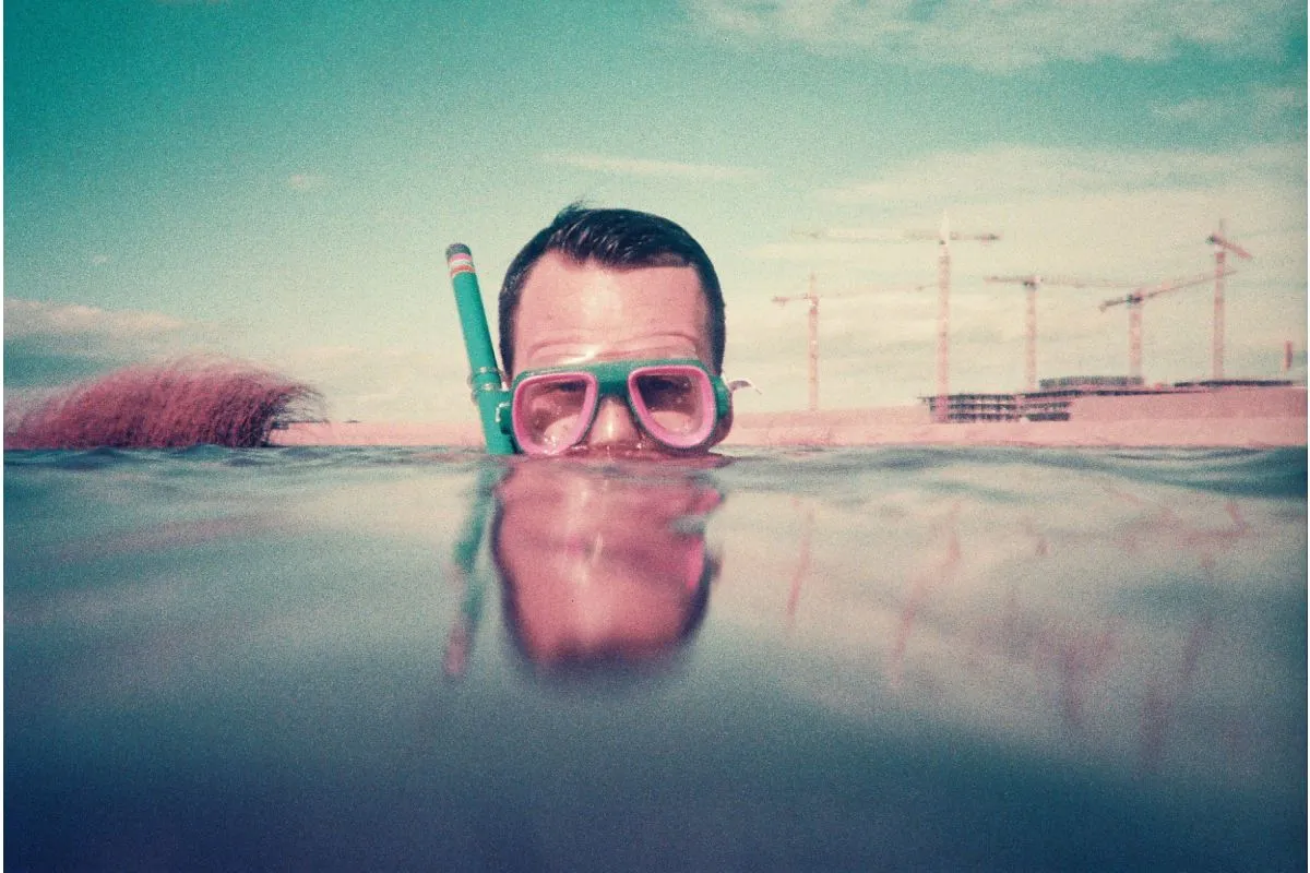 Lomography Simple Use cámara recargable analógica con carcasa subacuática - Imagen 4