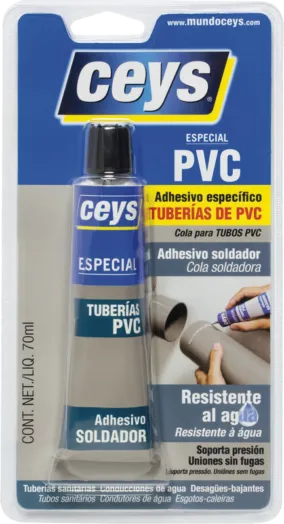 Adhesivo tuberías pvc Ceys
