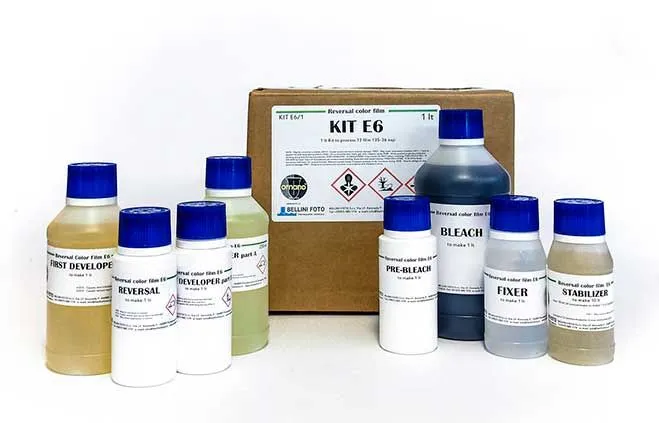 Bellini kit de revelado E-6 5 litros