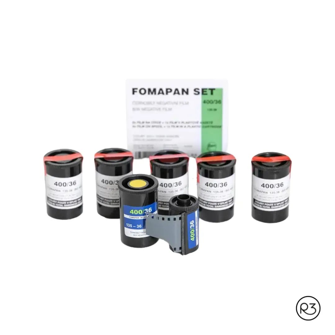 Fomapan 400 35mm pack recargable: 5 rollos en eje + 1 rollo en chasis - Imagen 3