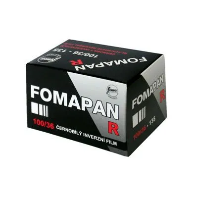 Fomapan R100 35mm-36 diapositiva en blanco y negro