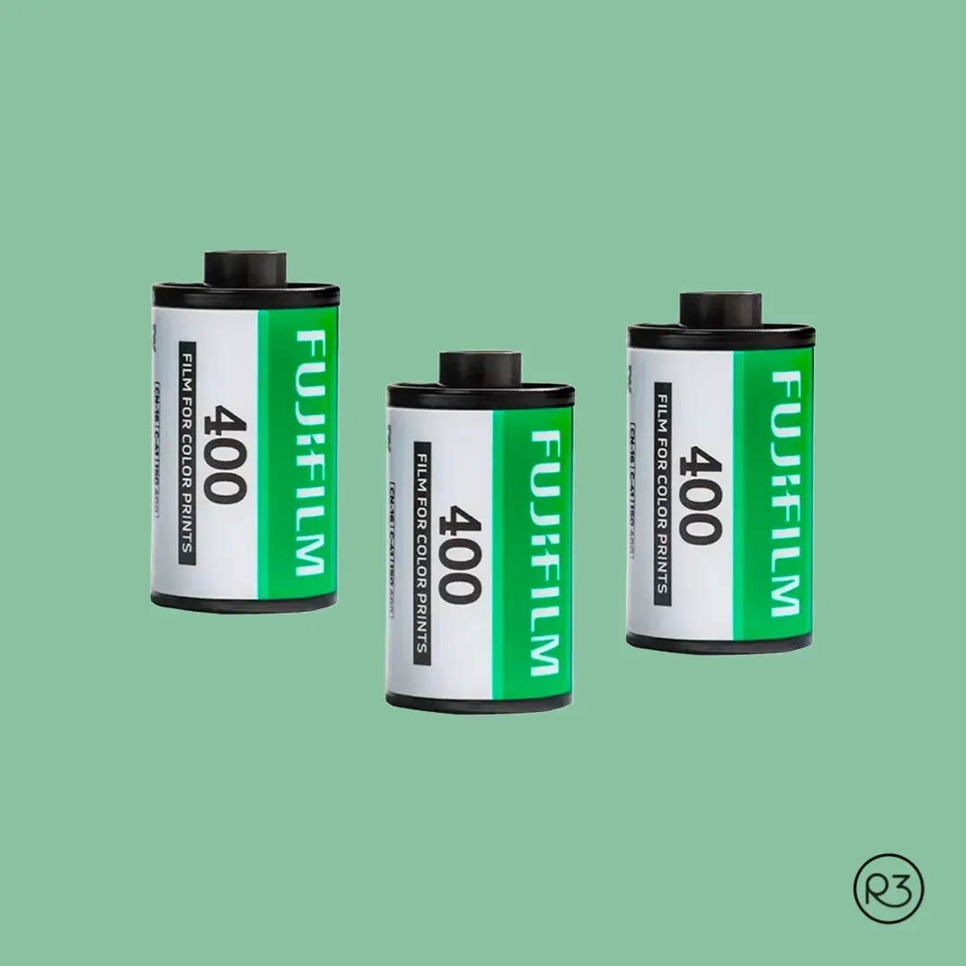 Fujifilm FUJICOLOR 400 35mm-36 exp.  x3 TRIPLE PACK (C-41) NEW - Imagen 2