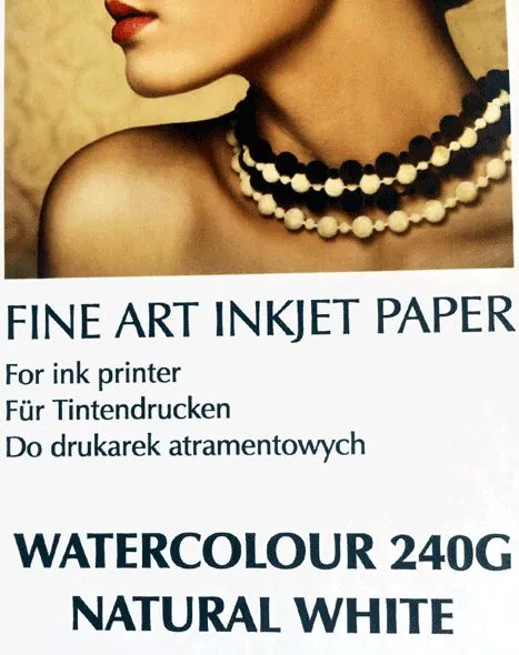 I.D.S. Fine-Art Watercolour Inkjet Paper 240 gsm A4/25 hojas