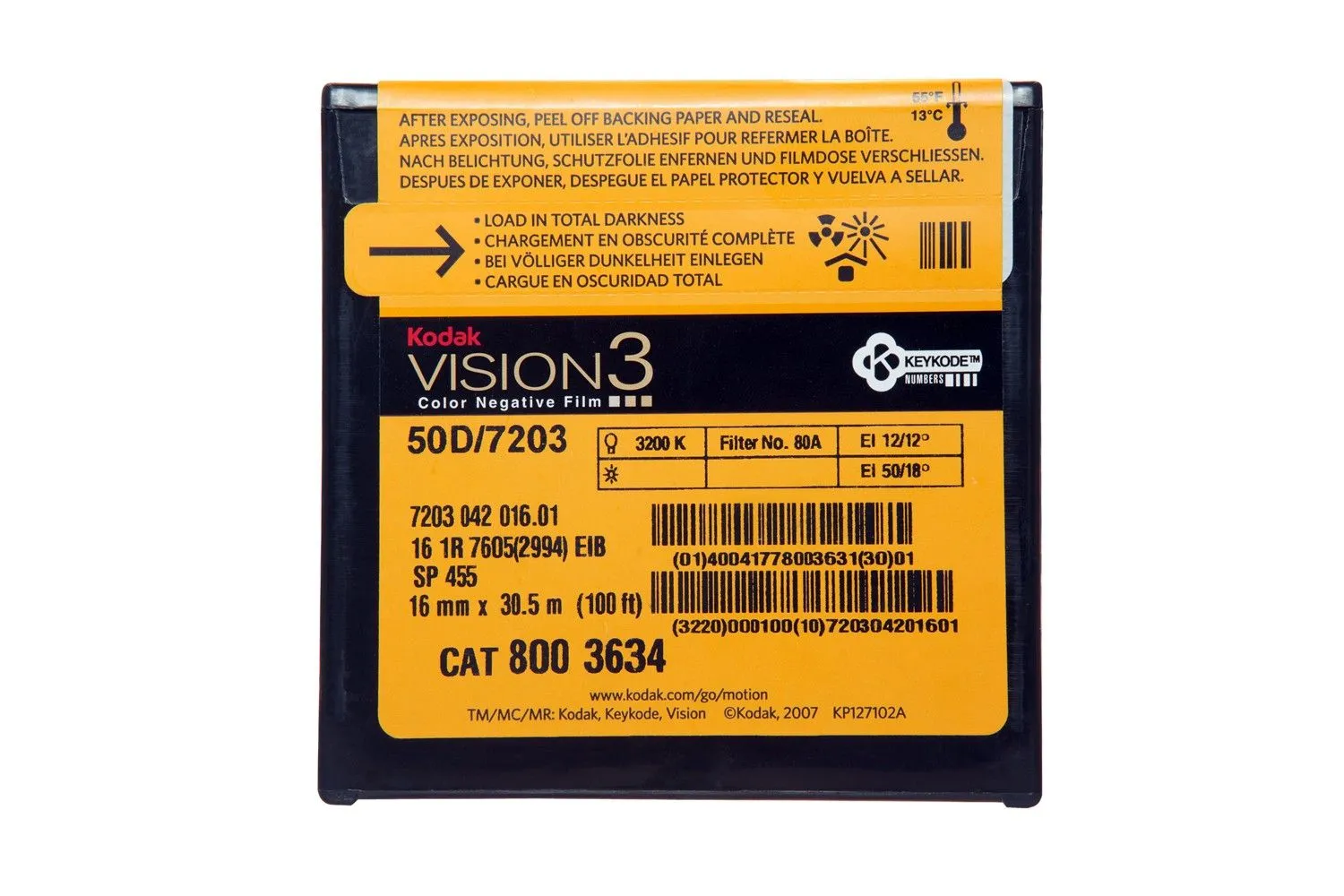 Kodak VISION 3 50D 16mm x 30.5m.