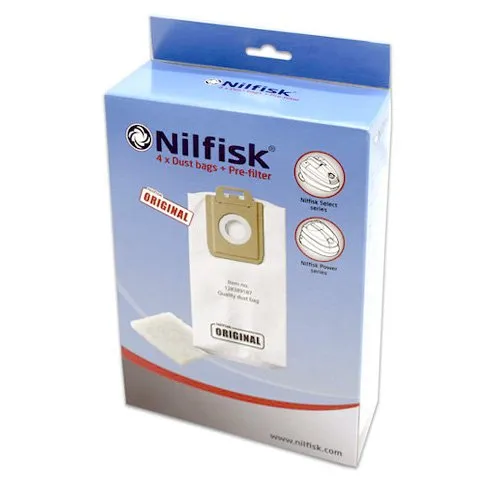 Bolsa Aspiradora Nilfisk Power – Select 4 Unid. 128389187