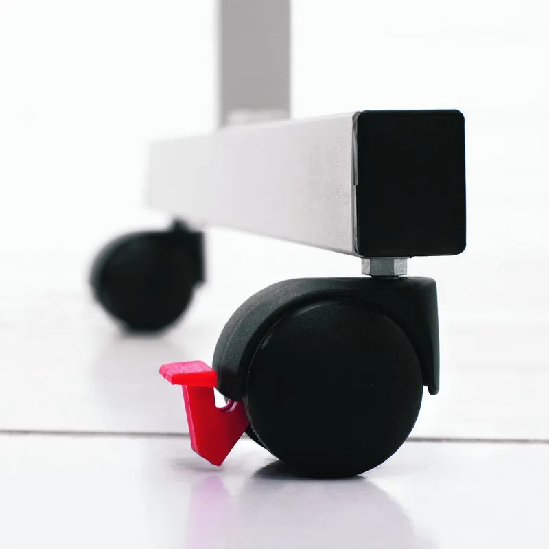 Pizarra de Pie WHITE Magnética – Soporte en «T» Acero Vitrificado – Lisa - Imagen 2